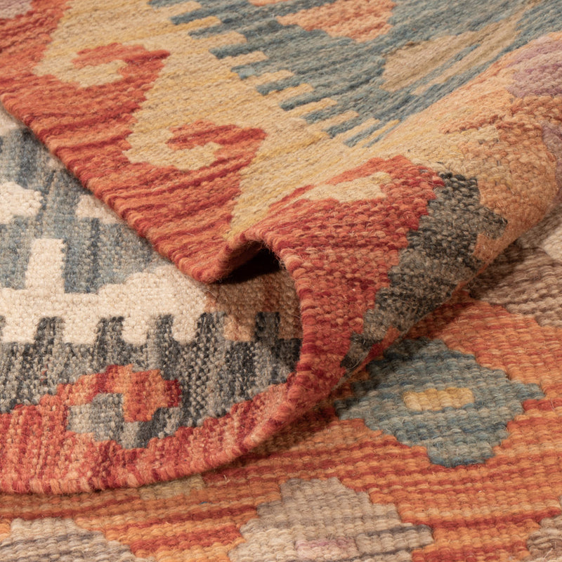 Kelim Rug - Splash - 249 x 172 cm - colorful