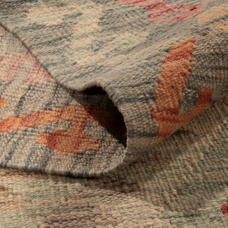 Kelim Rug - Splash - 236 x 175 cm - colorful