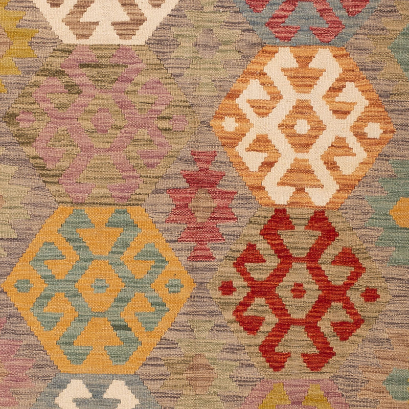 Kelim Rug - Splash - 243 x 168 cm - colorful