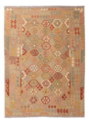 Kelim Rug - Splash - 249 x 181 cm - colorful