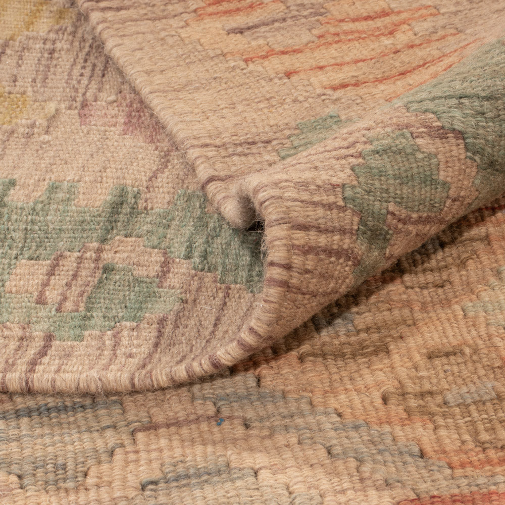 Kelim Rug - Splash - 249 x 181 cm - colorful