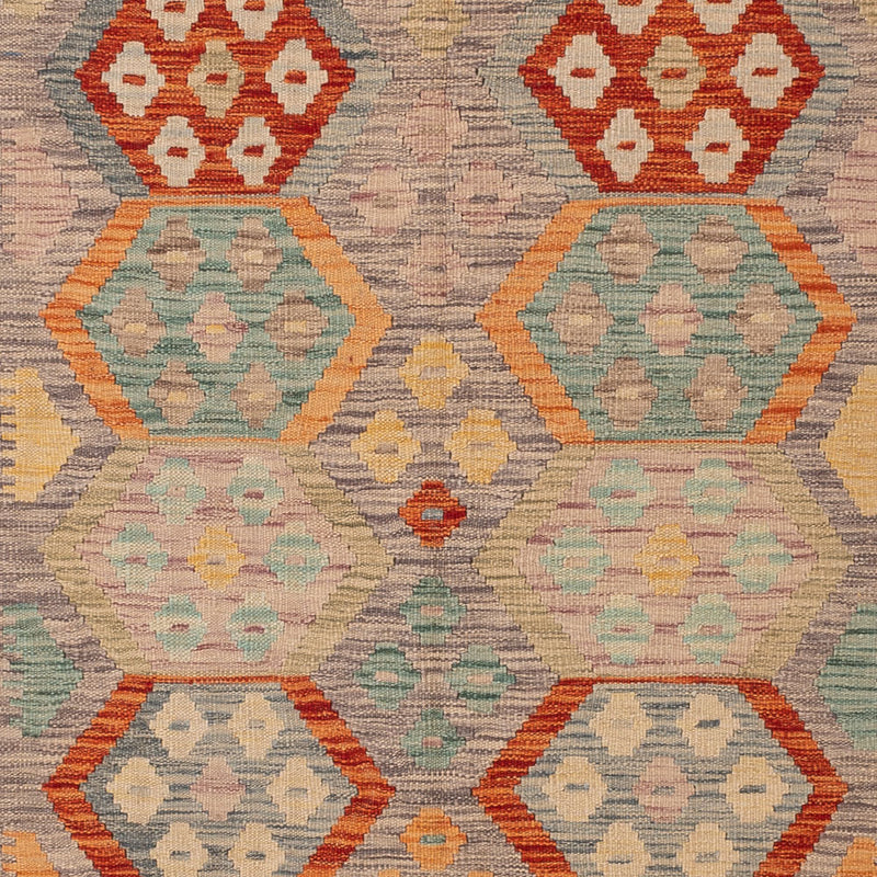 Kelim Rug - Splash - 247 x 166 cm - colorful