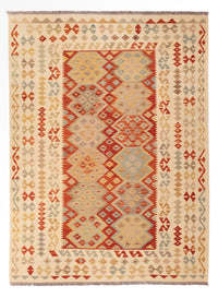 Kelim Rug - Splash - 248 x 175 cm - colorful