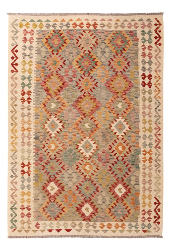 Kelim Rug - Splash - 250 x 169 cm - colorful