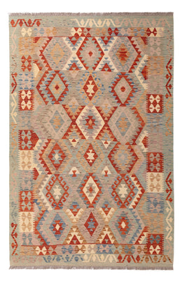 Kelim Rug - Splash - 254 x 168 cm - colorful