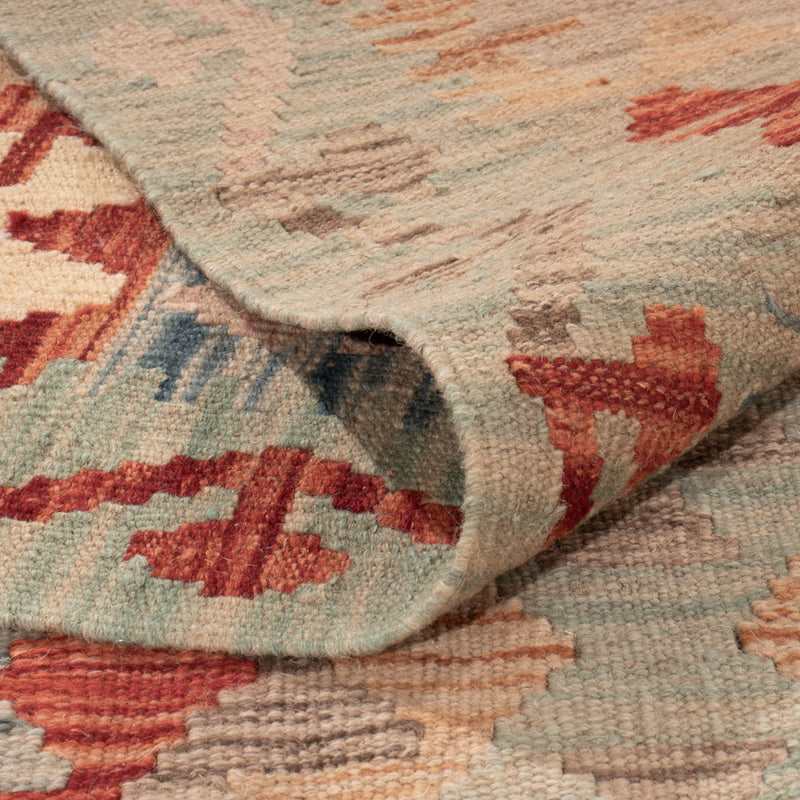 Kelim Rug - Splash - 254 x 168 cm - colorful