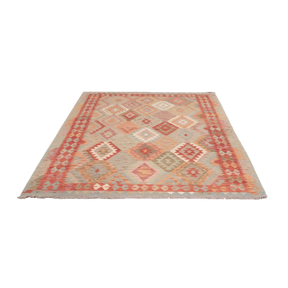 Kelim Rug - Splash - 249 x 173 cm - colorful