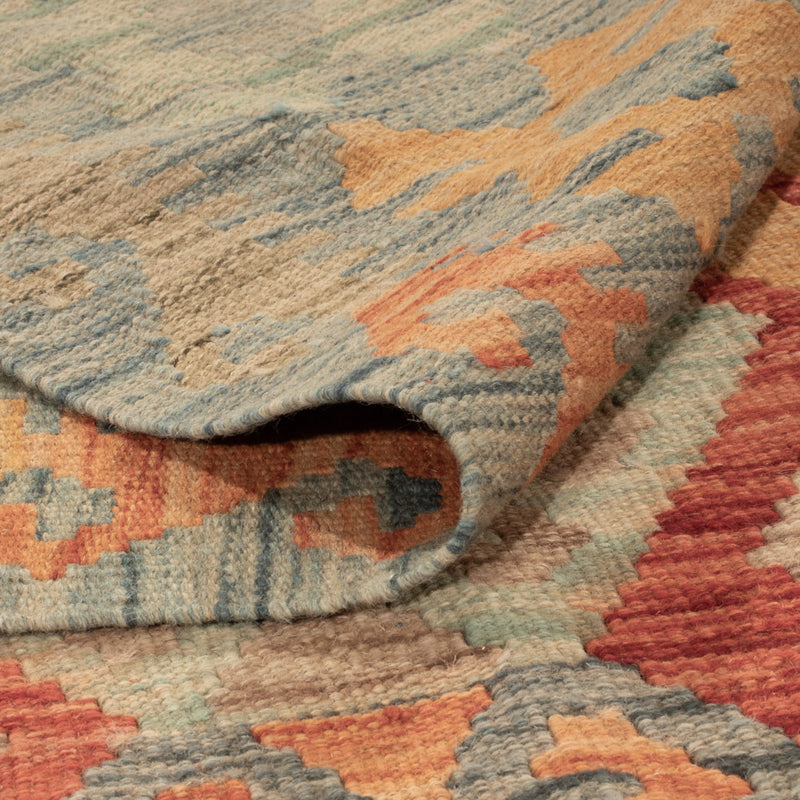 Kelim Rug - Splash - 206 x 145 cm - colorful