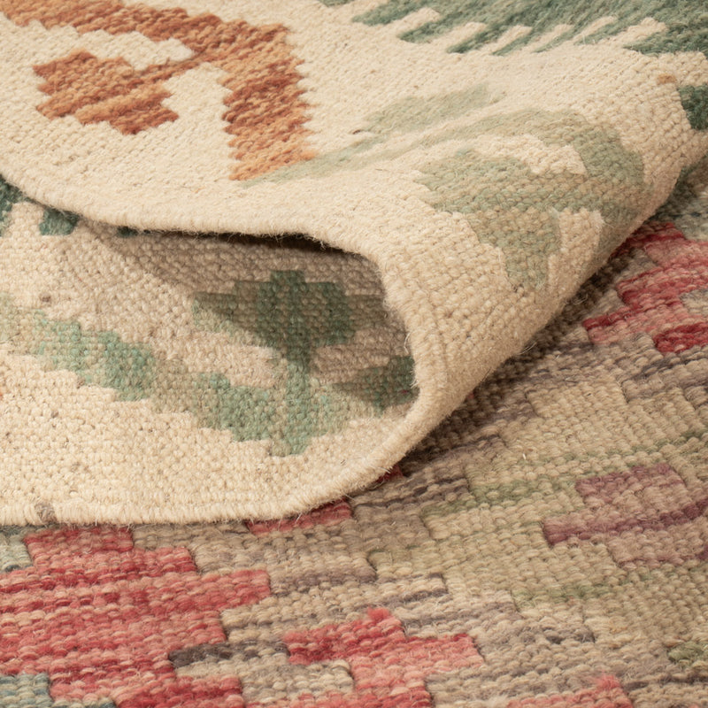 Kelim Rug - Splash - 200 x 149 cm - colorful