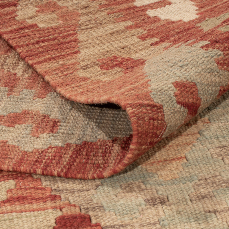 Kelim Rug - Splash - 196 x 155 cm - colorful