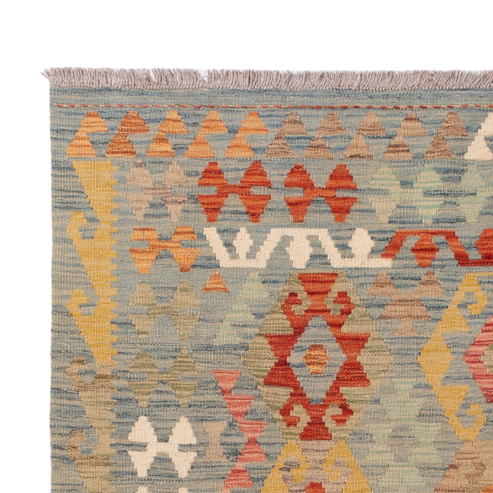 Kelim Rug - Splash - 203 x 149 cm - colorful