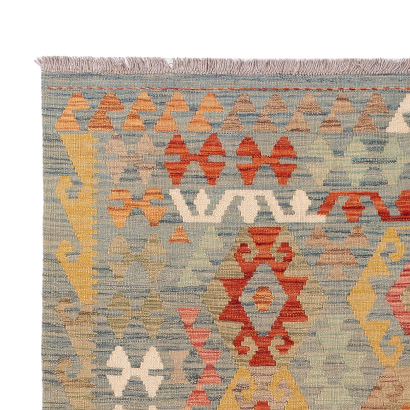 Kelim Rug - Splash - 203 x 149 cm - colorful