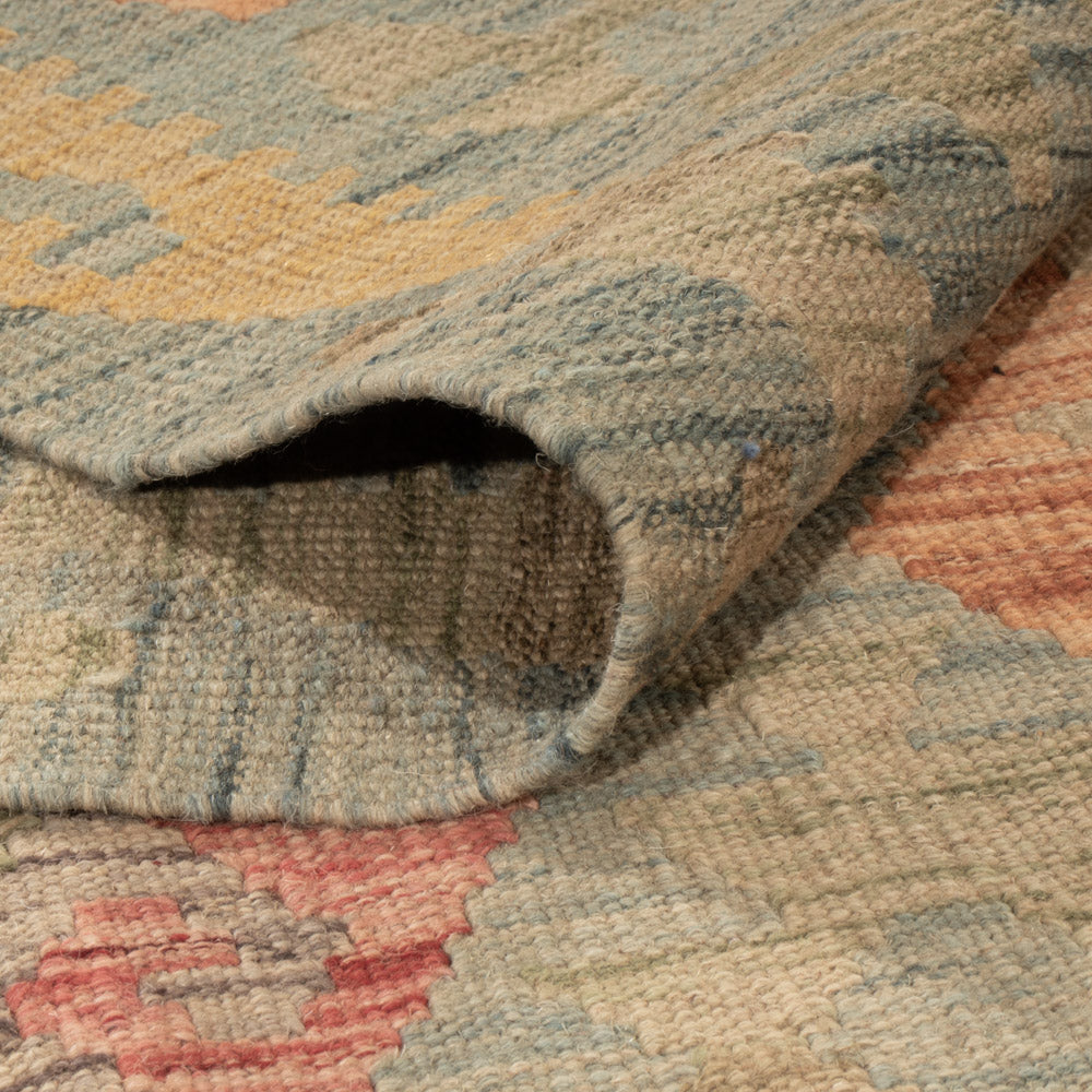 Kelim Rug - Splash - 203 x 149 cm - colorful