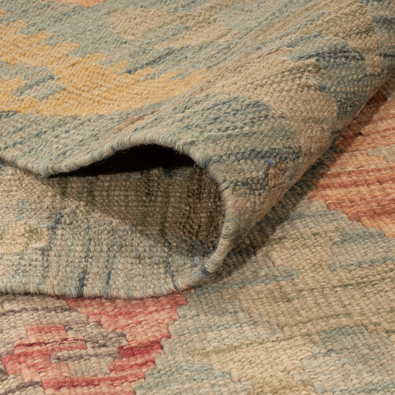 Kelim Rug - Splash - 203 x 149 cm - colorful