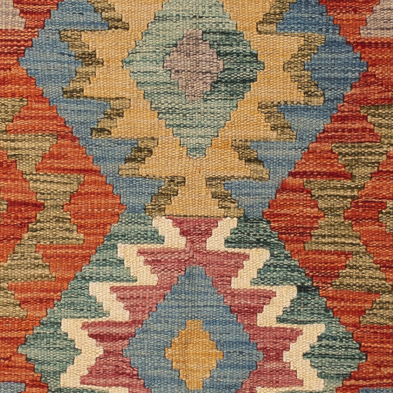 Kelim Rug - Splash - 150 x 99 cm - colorful