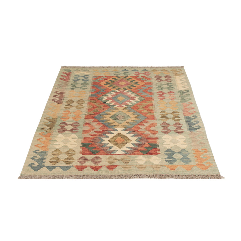 Kelim Rug - Splash - 150 x 99 cm - colorful