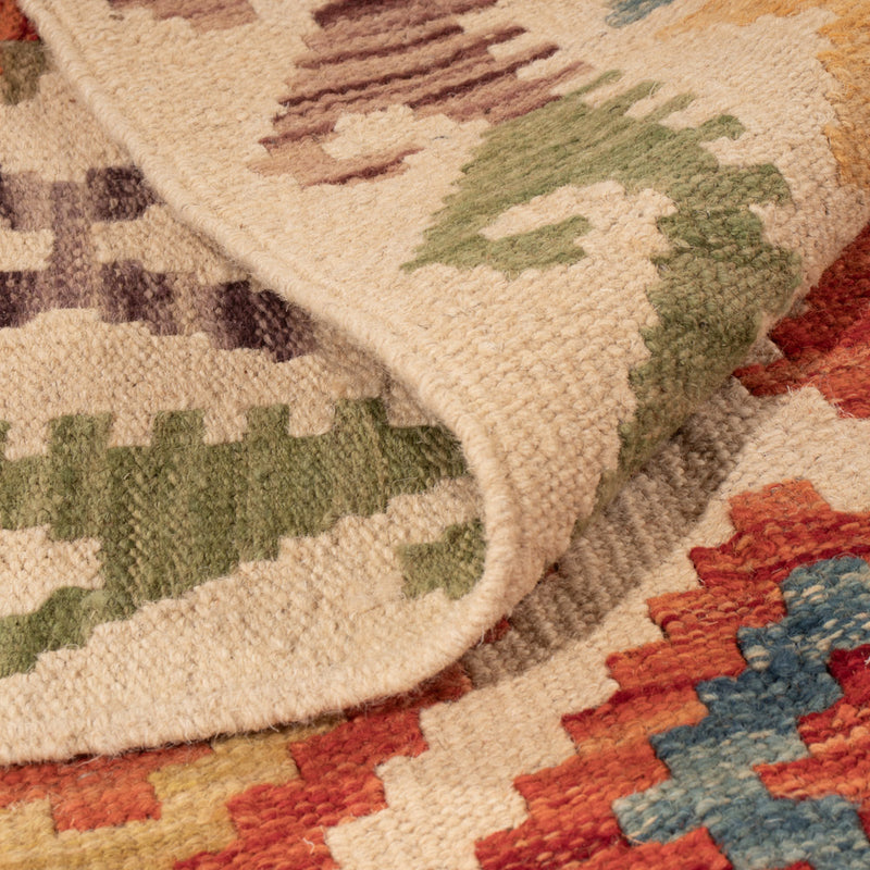 Kelim Rug - Splash - 150 x 103 cm - colorful