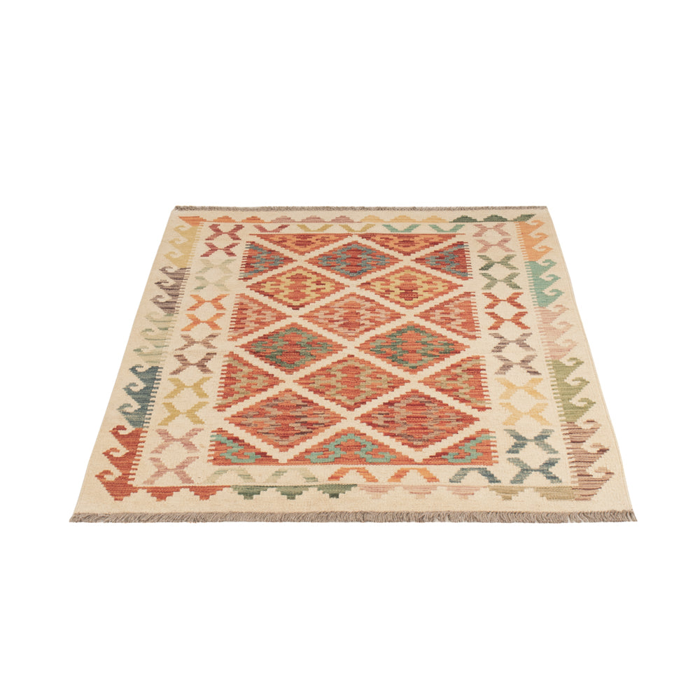 Kelim Rug - Splash - 150 x 103 cm - colorful