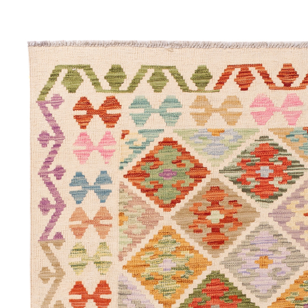 Kilim Maimana Rug 196x148cm - Wool Rug