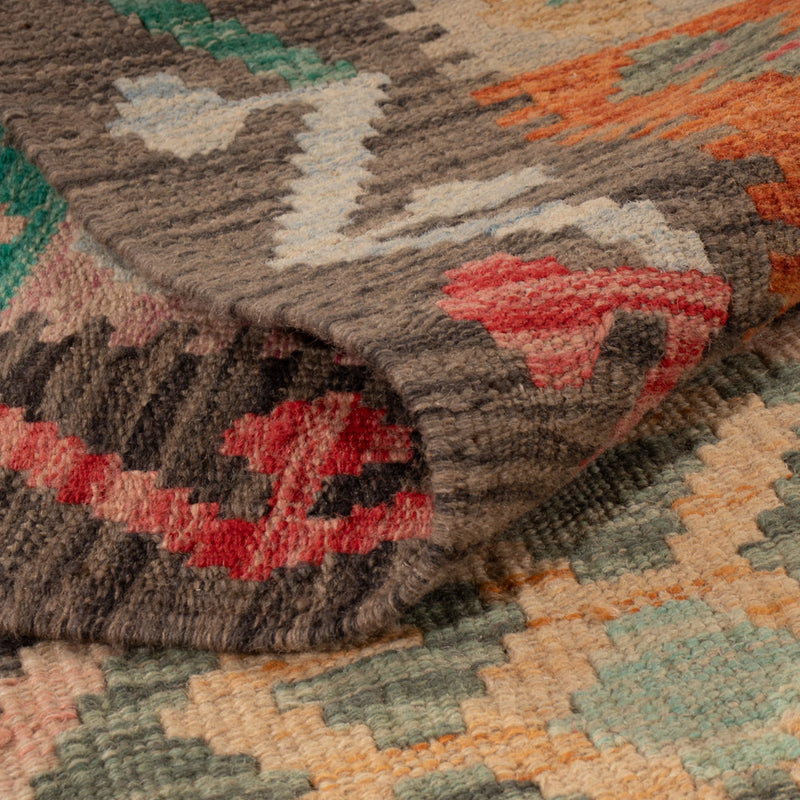 Kelim Rug - Splash - 160 x 105 cm - colorful