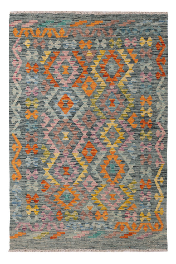 Kelim Rug - Splash - 152 x 102 cm - colorful