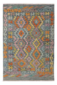 Kelim Rug - Splash - 152 x 102 cm - colorful