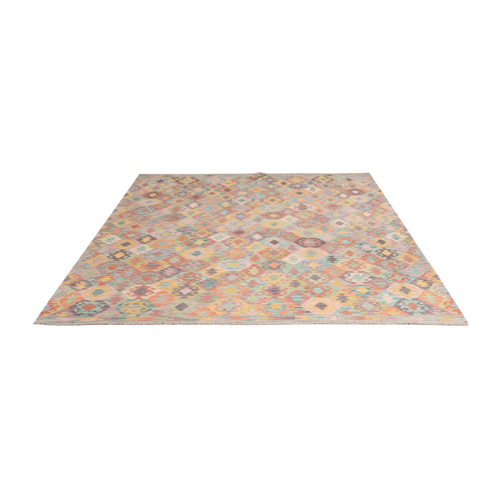 Kelim Rug - Splash - 246 x 188 cm - colorful