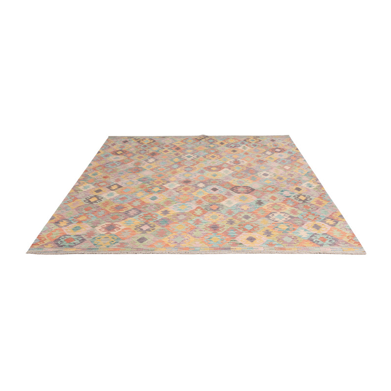 Kelim Rug - Splash - 246 x 188 cm - colorful