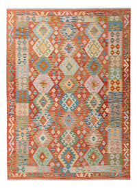 Kelim Rug - Splash - 244 x 176 cm - colorful