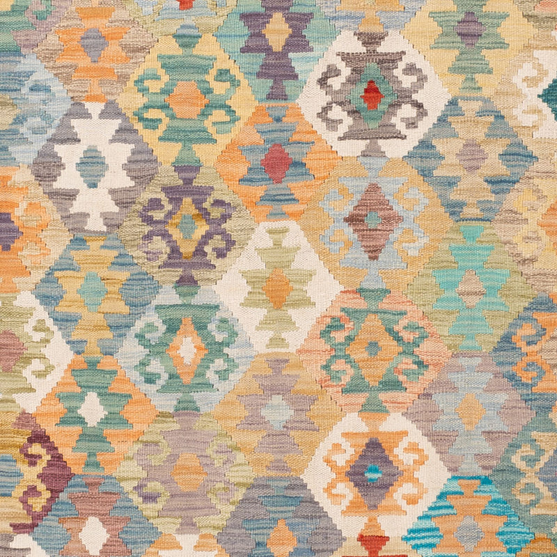 Kelim Rug - Splash - 242 x 172 cm - colorful