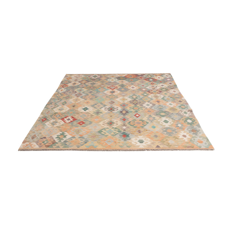 Kelim Rug - Splash - 242 x 172 cm - colorful