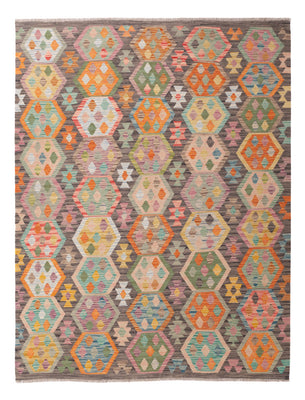 Kelim Rug - Splash - 235 x 178 cm - colorful