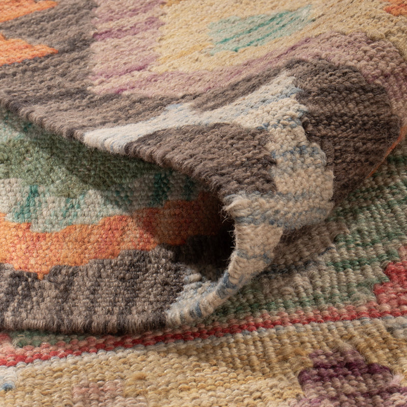 Kelim Rug - Splash - 235 x 178 cm - colorful