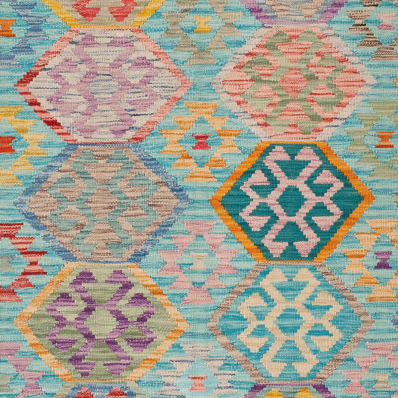 Kelim Rug - Splash - 250 x 170 cm - colorful