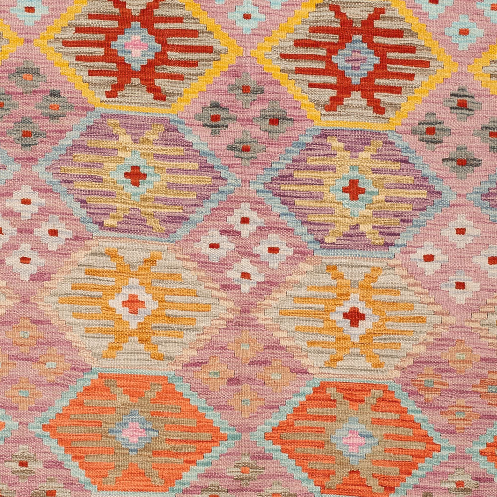 Kelim Rug - Splash - 246 x 174 cm - colorful