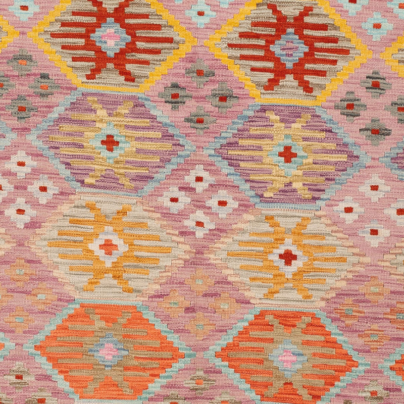 Kelim Rug - Splash - 246 x 174 cm - colorful