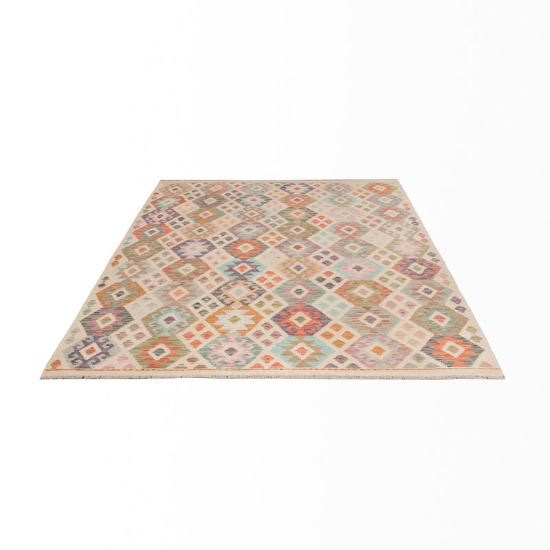 Kelim Rug - Splash - 250 x 174 cm - colorful