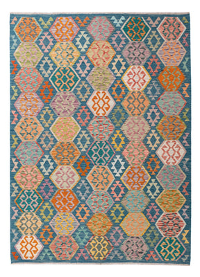 Kelim Rug - Splash - 245 x 180 cm - colorful