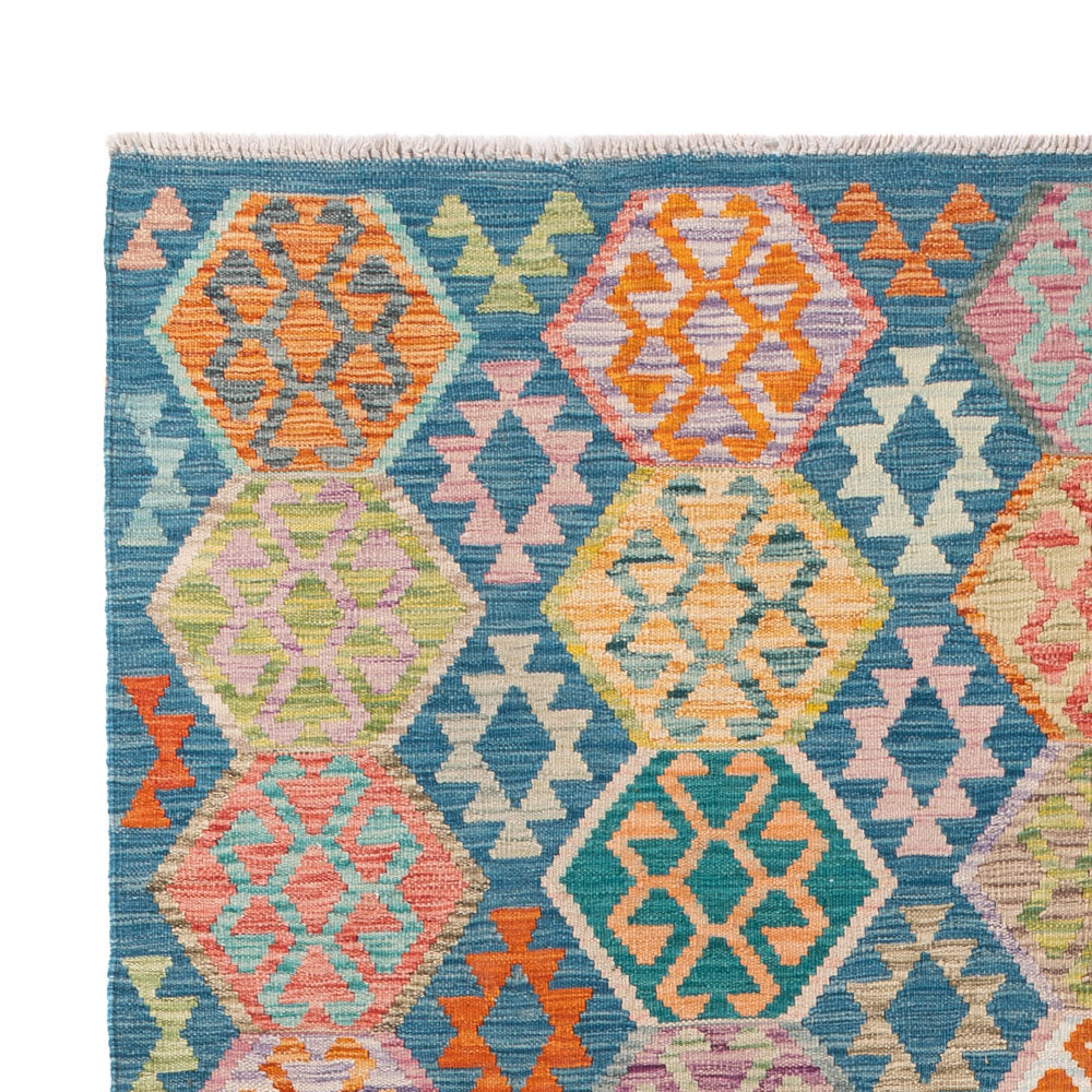 Kelim Rug - Splash - 245 x 180 cm - colorful