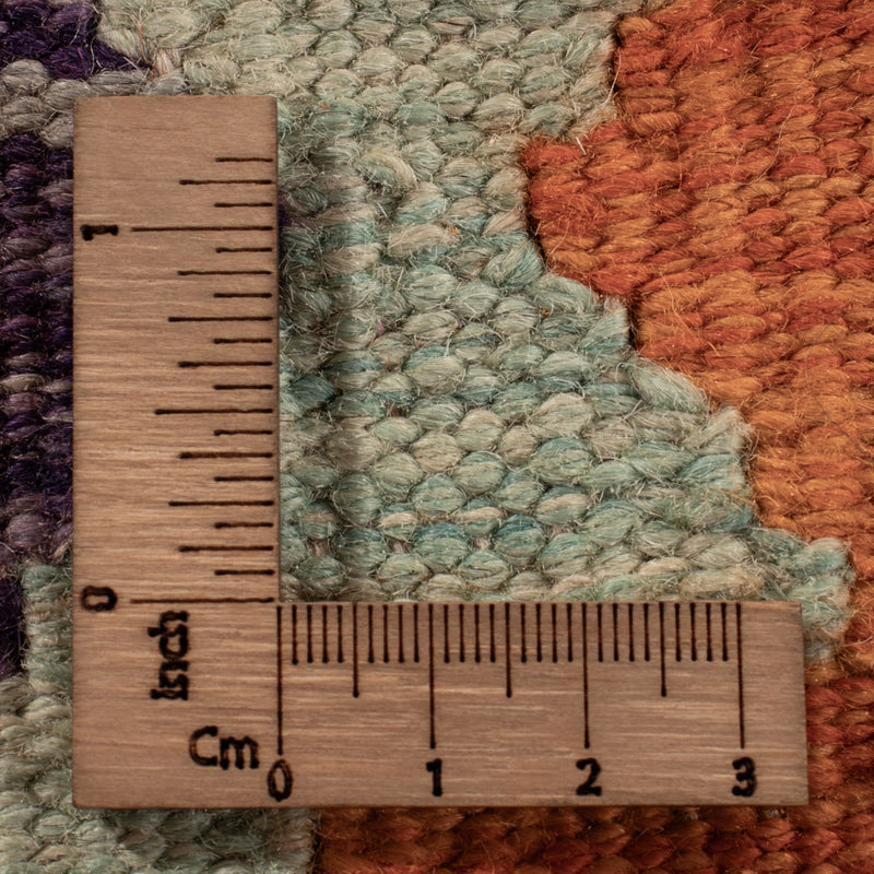 Kelim Rug - Splash - 252 x 180 cm - colorful