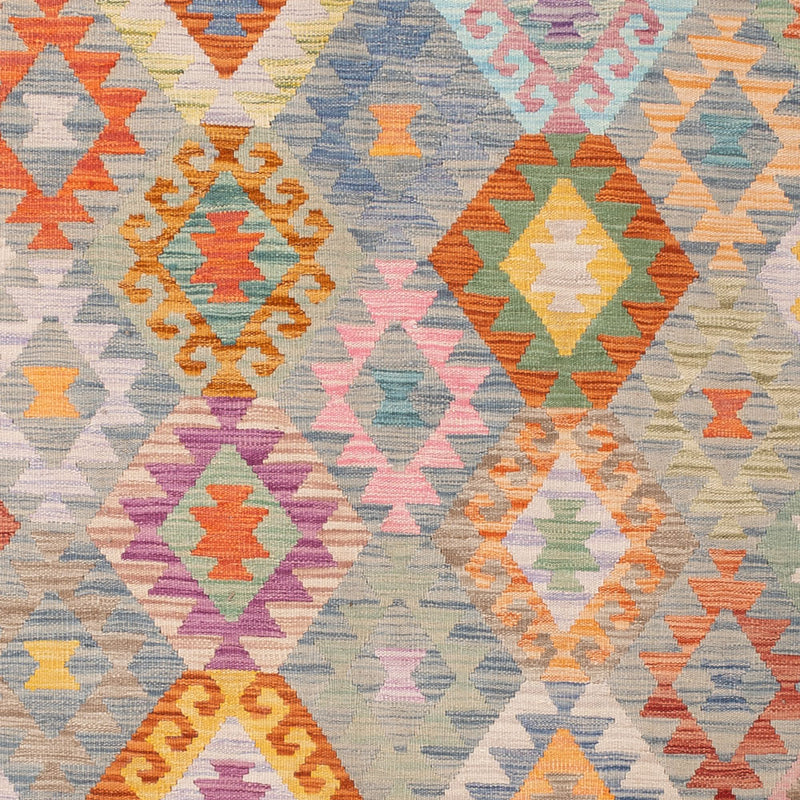 Kelim Rug - Splash - 248 x 172 cm - colorful