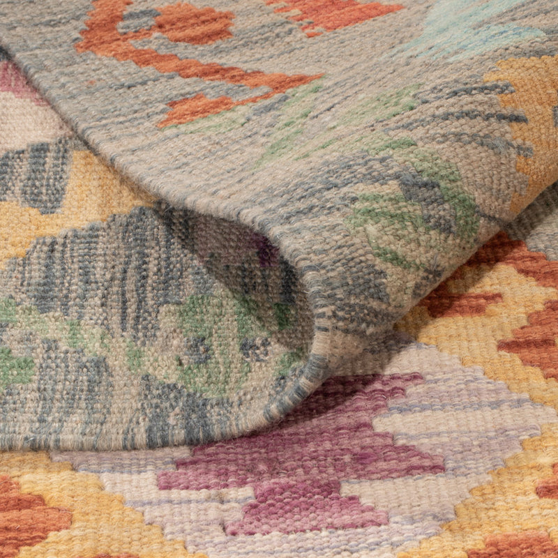 Kelim Rug - Splash - 248 x 172 cm - colorful