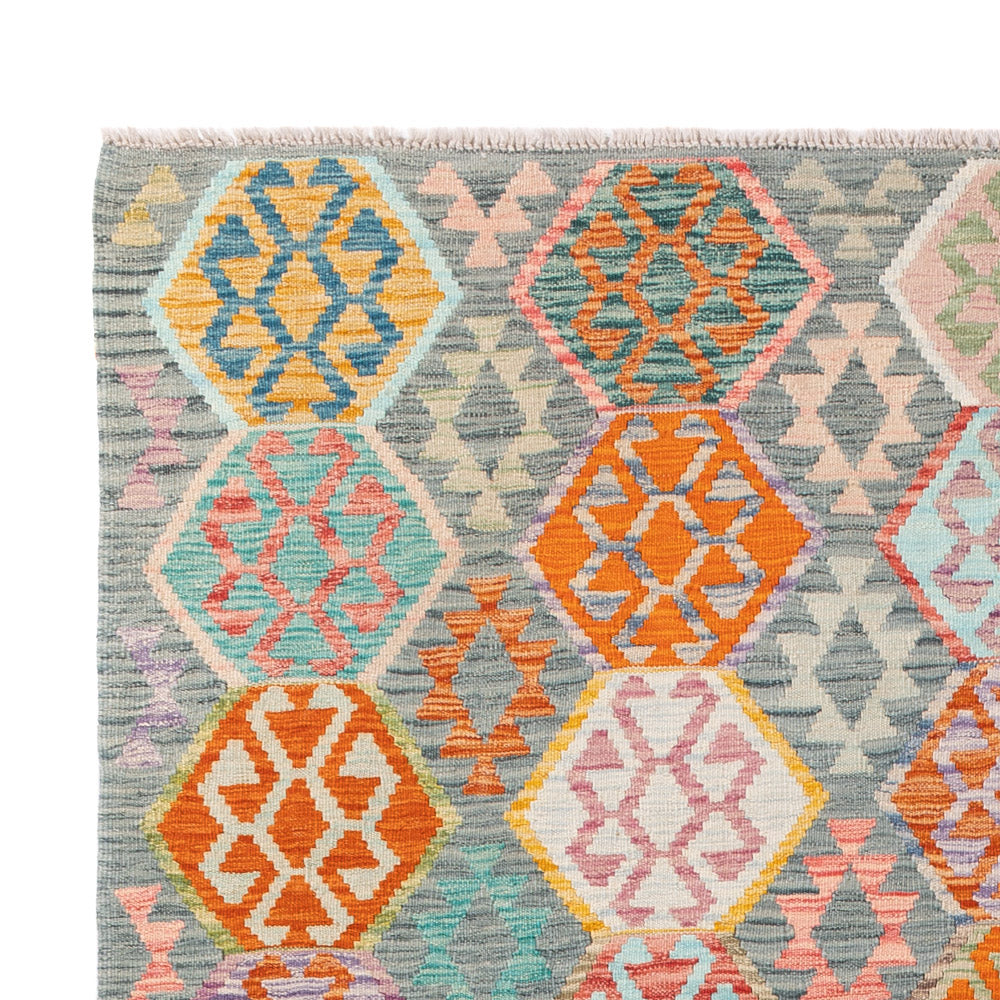 Kilim Maimana Rug 253x178cm - Wool Rug