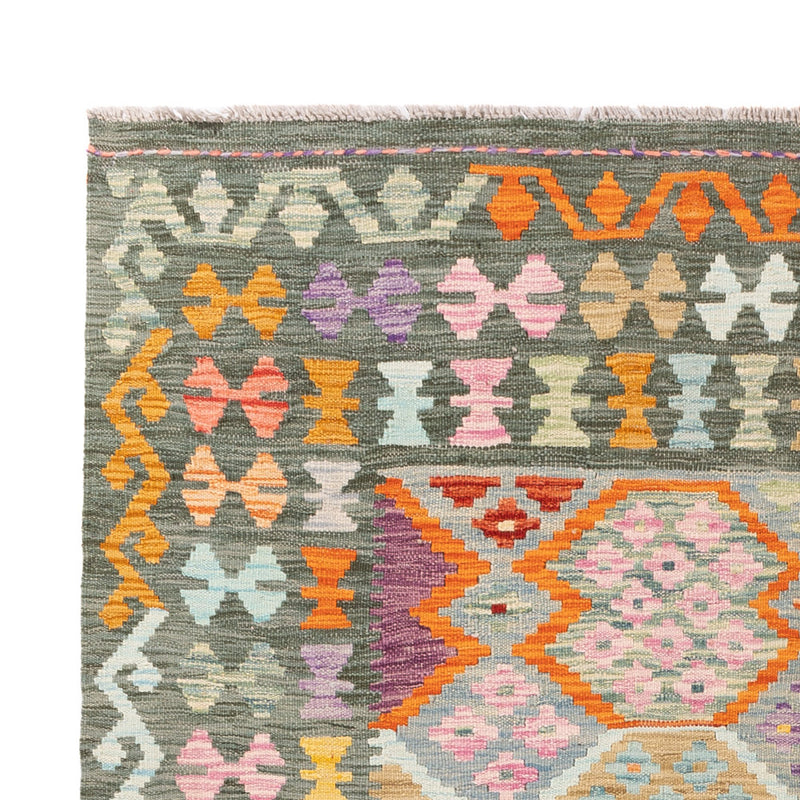 Kelim Rug - Splash - 243 x 173 cm - colorful