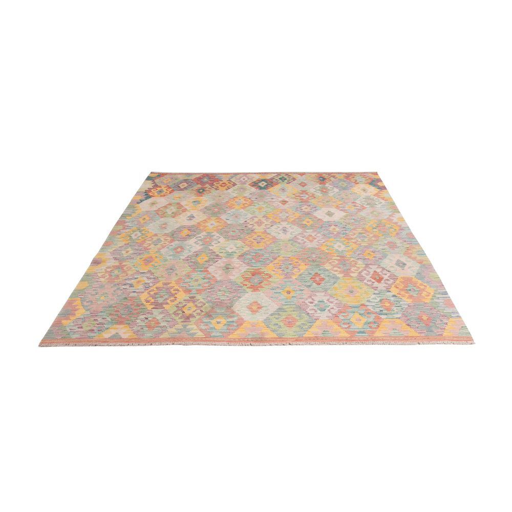 Kelim Rug - Splash - 245 x 177 cm - colorful