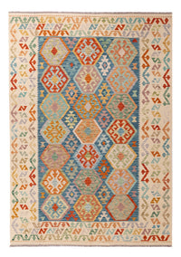 Kelim Rug - Splash - 249 x 175 cm - colorful