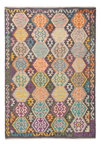 Kelim Rug - Splash - 244 x 172 cm - colorful