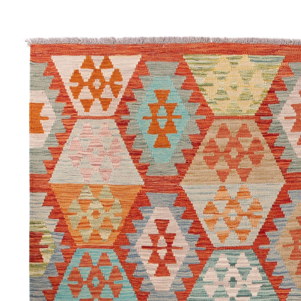 Kilim Maimana Rug 242x180cm - Wool Rug