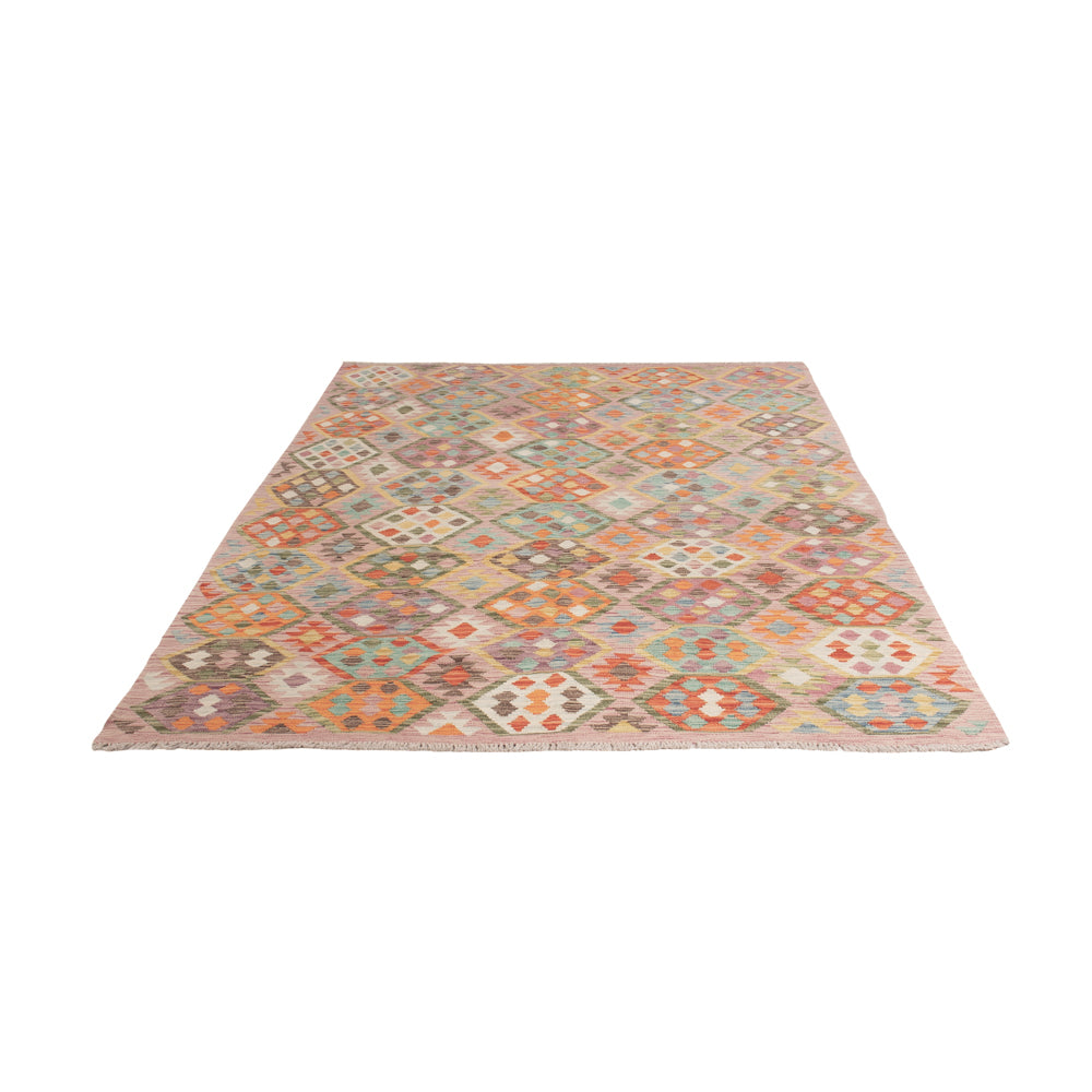 Kelim Rug - Splash - 248 x 178 cm - colorful