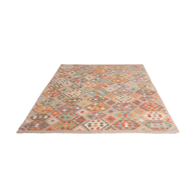 Kelim Rug - Splash - 248 x 178 cm - colorful